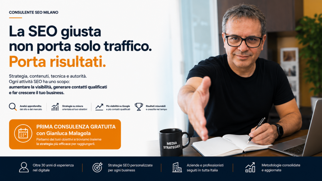 Consulente Seo Milano