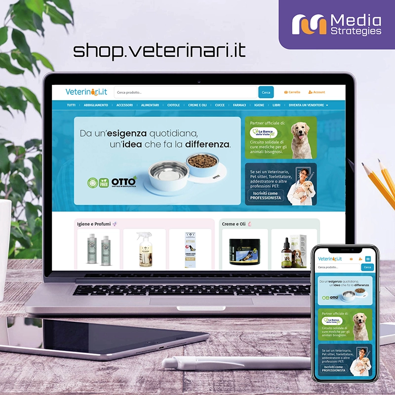 Shop.veterinari.it marketplace by media strategies