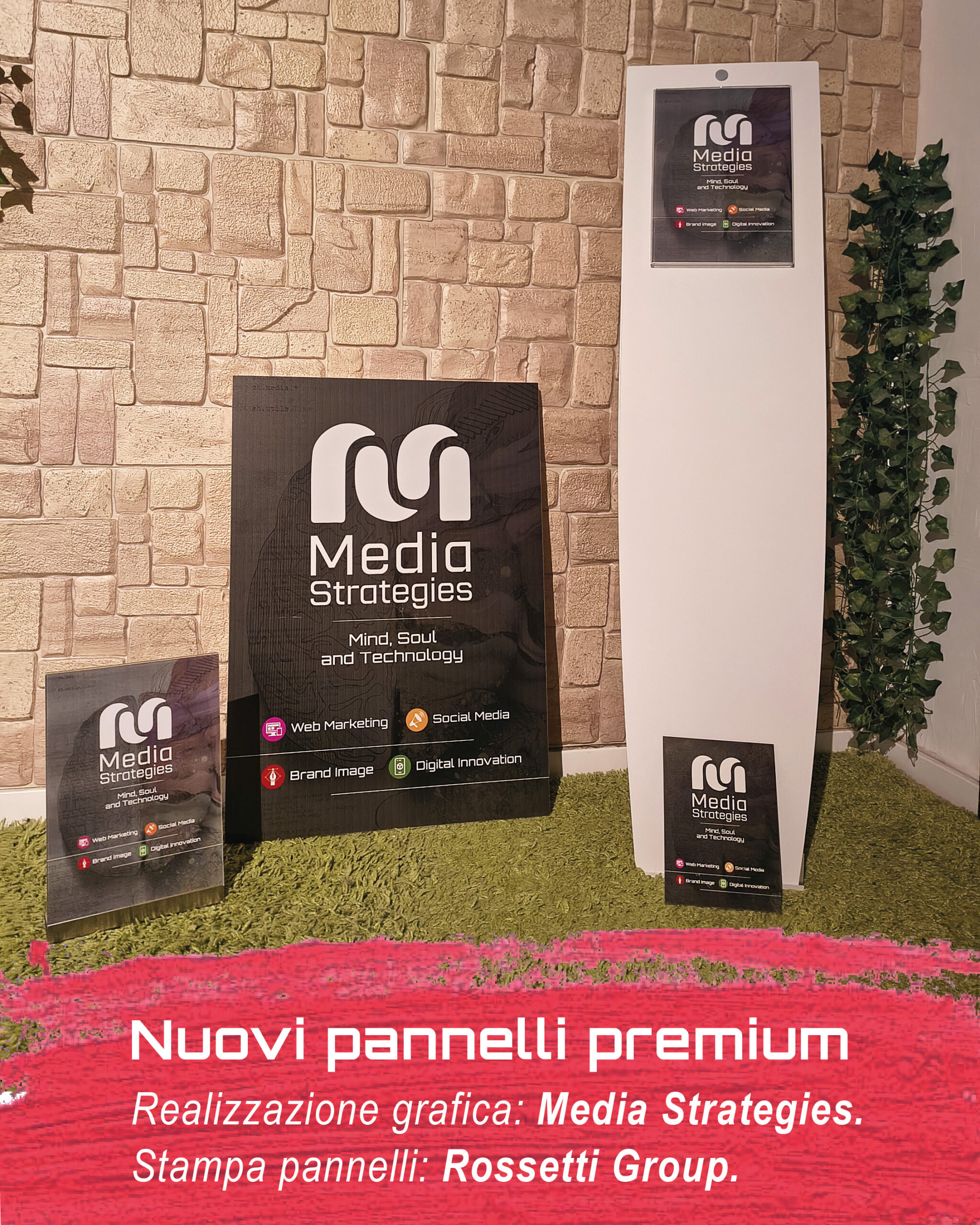 Pannelli media strategies post
